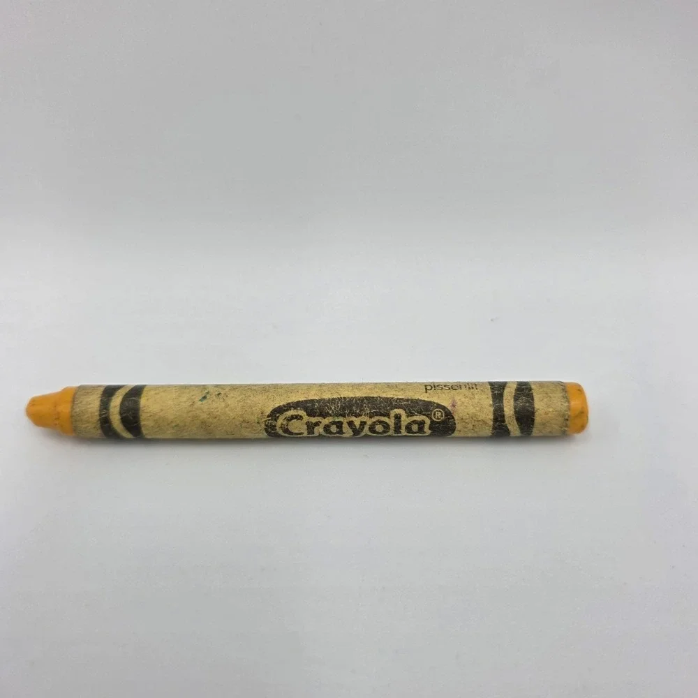 Crayola Single Dandelion Crayon Retired‎ Rare Hard To Find~ Used
